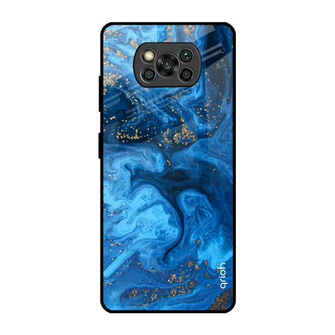 Gold Sprinkle Glossy Case for Poco X3 Pro