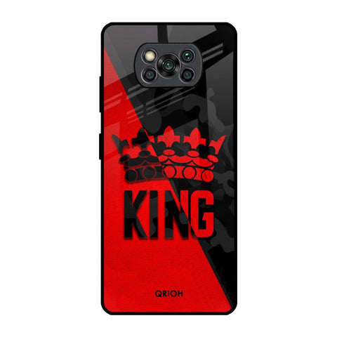 I Am A King Glossy Case for Poco X3 Pro