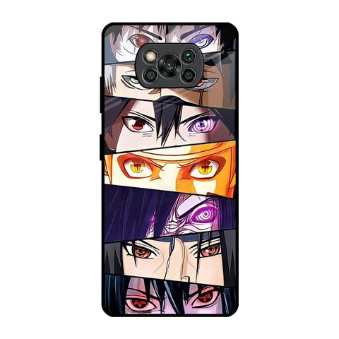 Anime Eyes Glossy Case for Poco X3 Pro