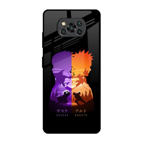 Minimalist Anime Glossy Case for Poco X3 Pro