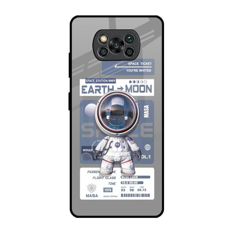 Space Flight Pass Glossy Case for Poco X3 Pro