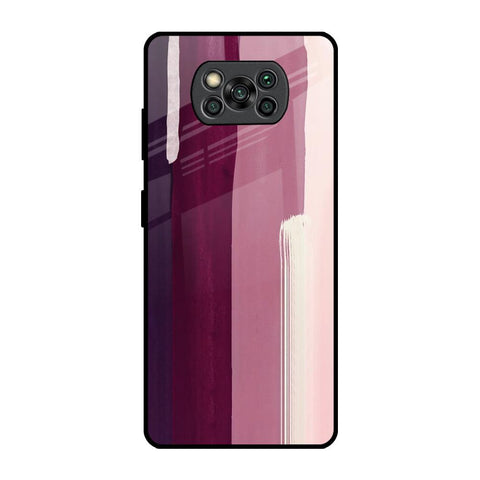 Brush Stroke Art Glossy Case for Poco X3 Pro
