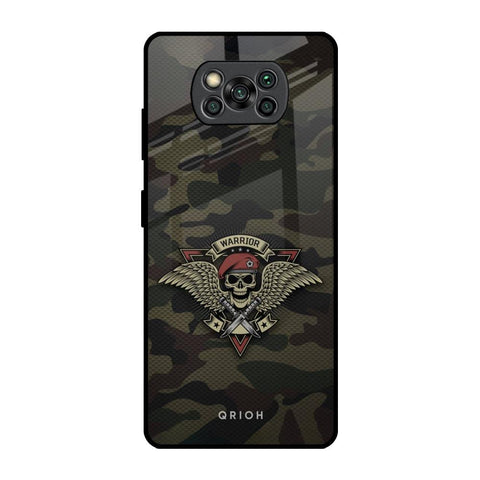 Army Warrior Glossy Case for Poco X3 Pro