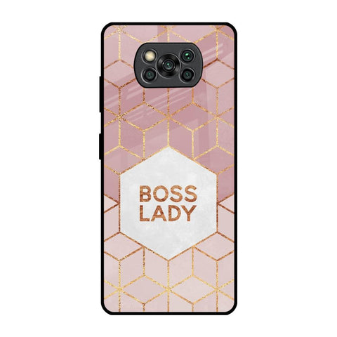 Boss Lady Glossy Case for Poco X3 Pro