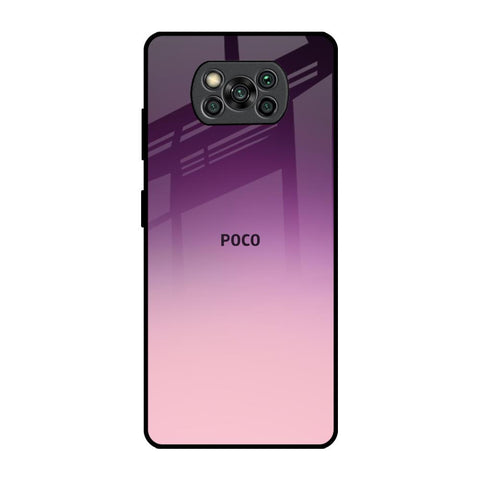 Purple Gradient Glossy case for Poco X3 Pro