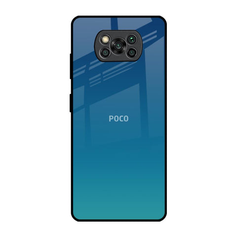 Celestial Blue Glossy Case For Poco X3 Pro