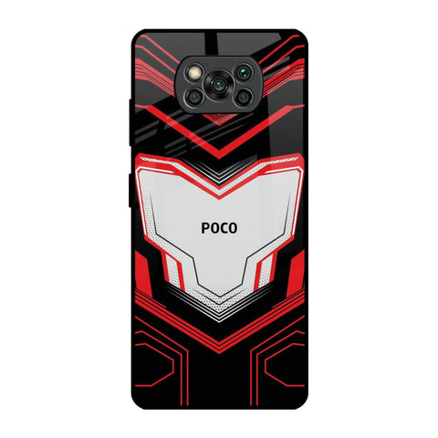 Quantum Suit Glossy Case For Poco X3 Pro