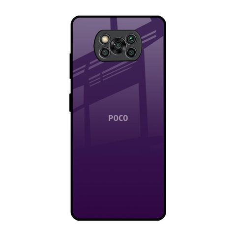 Dark Purple Glossy Case for Poco X3 Pro