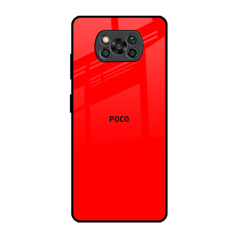 Blood Red Glossy Case for Poco X3 Pro