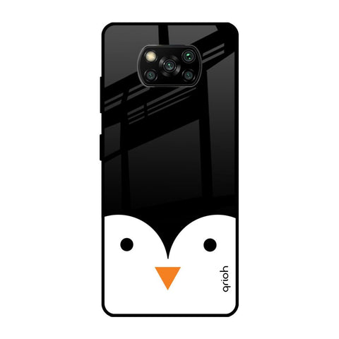 Cute Penguin Glossy Case for Poco X3 Pro