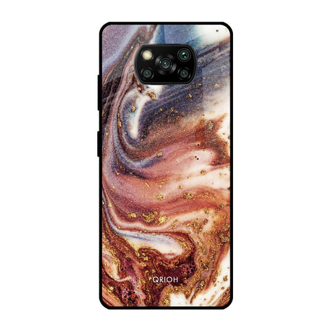 Exceptional Texture Glossy Case for Poco X3 Pro