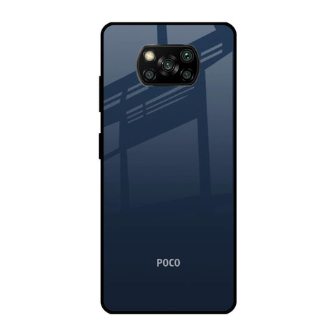 Overshadow Blue Glossy Case For Poco X3 Pro
