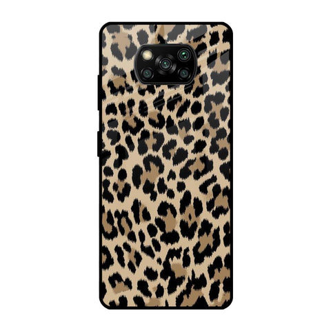 Leopard Seamless Glossy Case For Poco X3 Pro