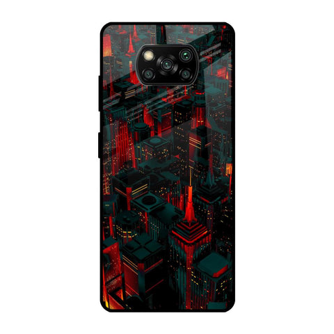 City Light Glossy Case For Poco X3 Pro