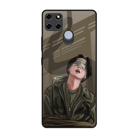 Blind Fold Glossy Case for Realme C25