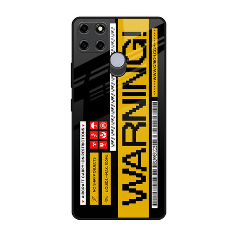 Aircraft Warning Glossy Case for Realme C25