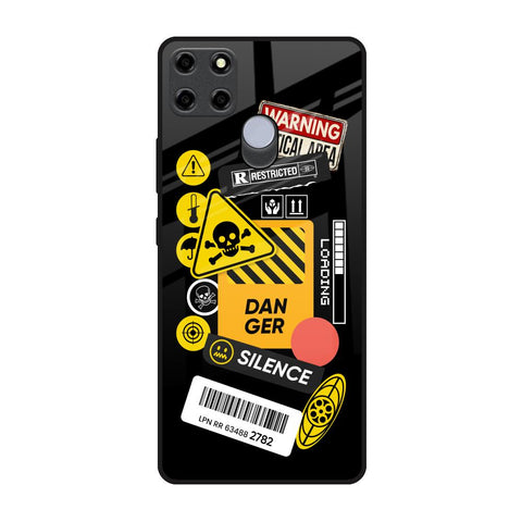 Danger Signs Glossy Case for Realme C25