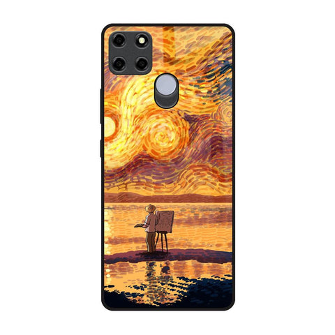 Sunset Vincent Glossy Case for Realme C25