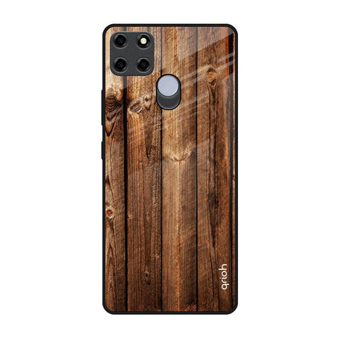 Timber Printed Glossy Case for Realme C25