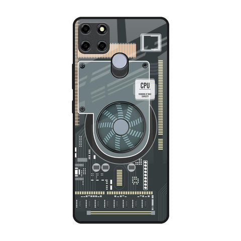 Motherboard Circuit Glossy Case for Realme C25