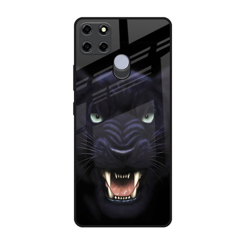 Angry Black Leopard Glossy Case for Realme C25