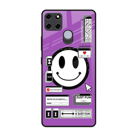 Code with Smile Glossy Case for Realme C25