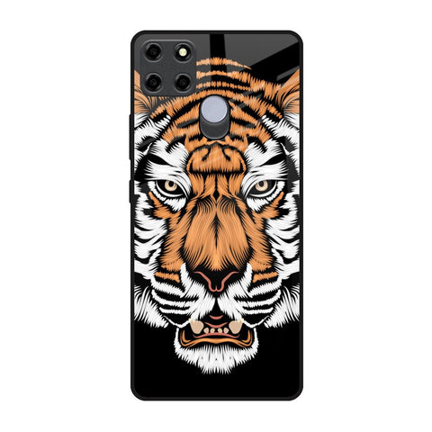 Angry Tiger Glossy Case For Realme C25