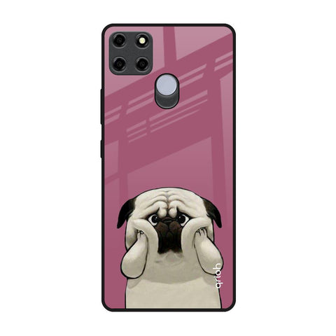 Funny Pug Face Glossy Case For Realme C25