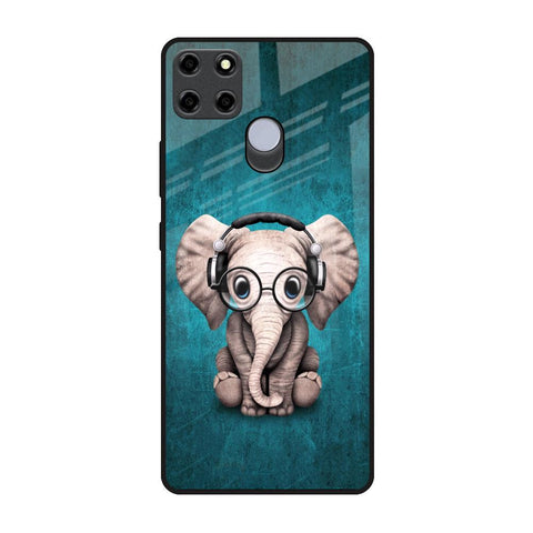 Adorable Baby Elephant Glossy Case For Realme C25