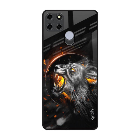 Aggressive Lion Glossy Case for Realme C25