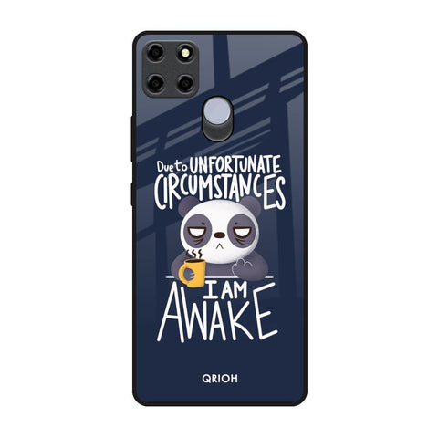 Struggling Panda Glossy Case for Realme C25