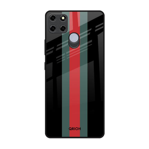 Vertical Stripes Glossy Case for Realme C25