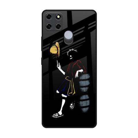 Luffy Line Art Glossy Case for Realme C25