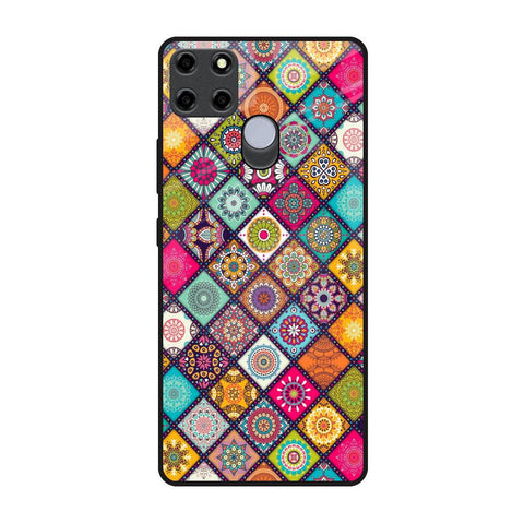 Multicolor Mandala Glossy Case for Realme C25