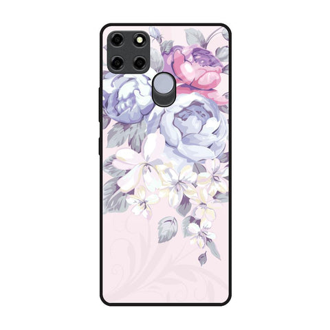 Elegant Floral Glossy Case for Realme C25