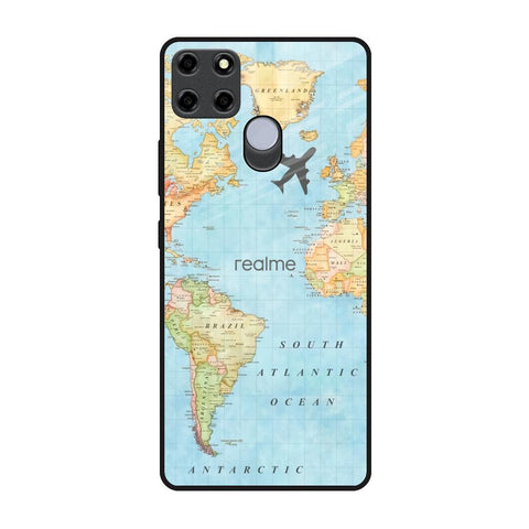 Fly Around The World Glossy Case for Realme C25