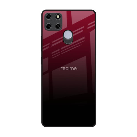 Wine Red Glossy Case For Realme C25
