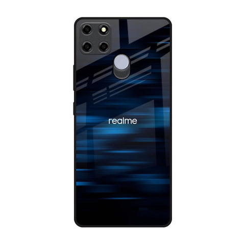 Blue Rough Abstract Glossy Case for Realme C25