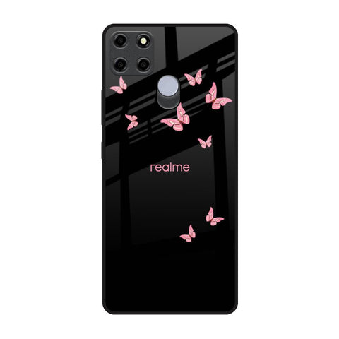 Fly Butterfly Glossy Case for Realme C25
