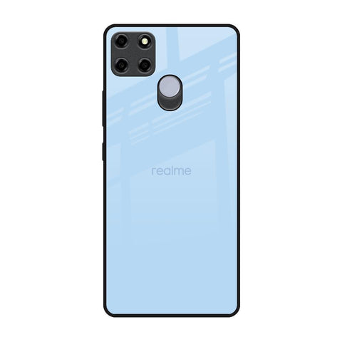 Pastel Sky Blue Glossy Case for Realme C25