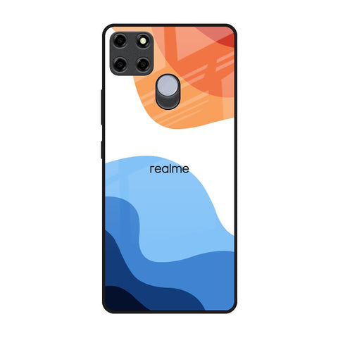 Wavy Color Pattern Glossy Case for Realme C25