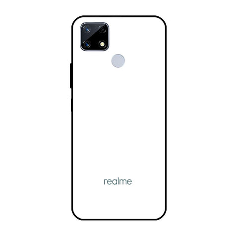Arctic White Glossy Case for Realme C25
