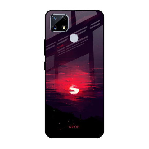 Morning Red Sky Glossy Case For Realme C25