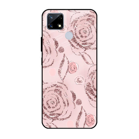 Shimmer Roses Glossy case for Realme C25