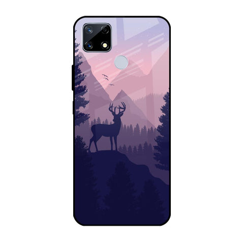 Deer In Night Glossy Case For Realme C25