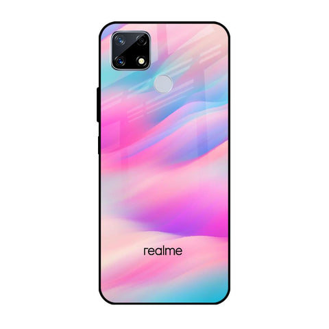 Colorful Waves Glossy case for Realme C25
