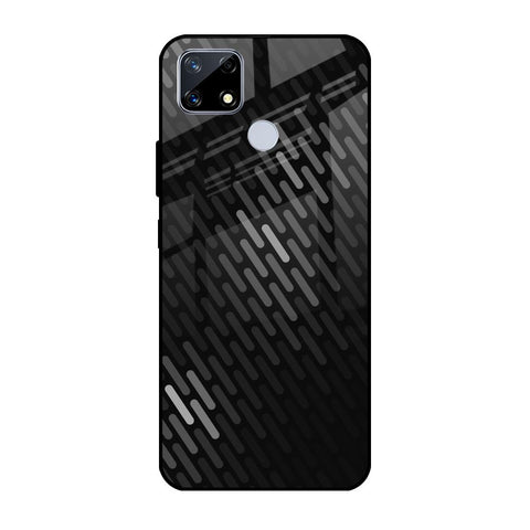 Dark Abstract Pattern Glossy Case For Realme C25