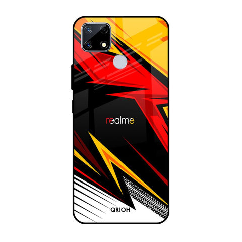 Race Jersey Pattern Glossy Case For Realme C25