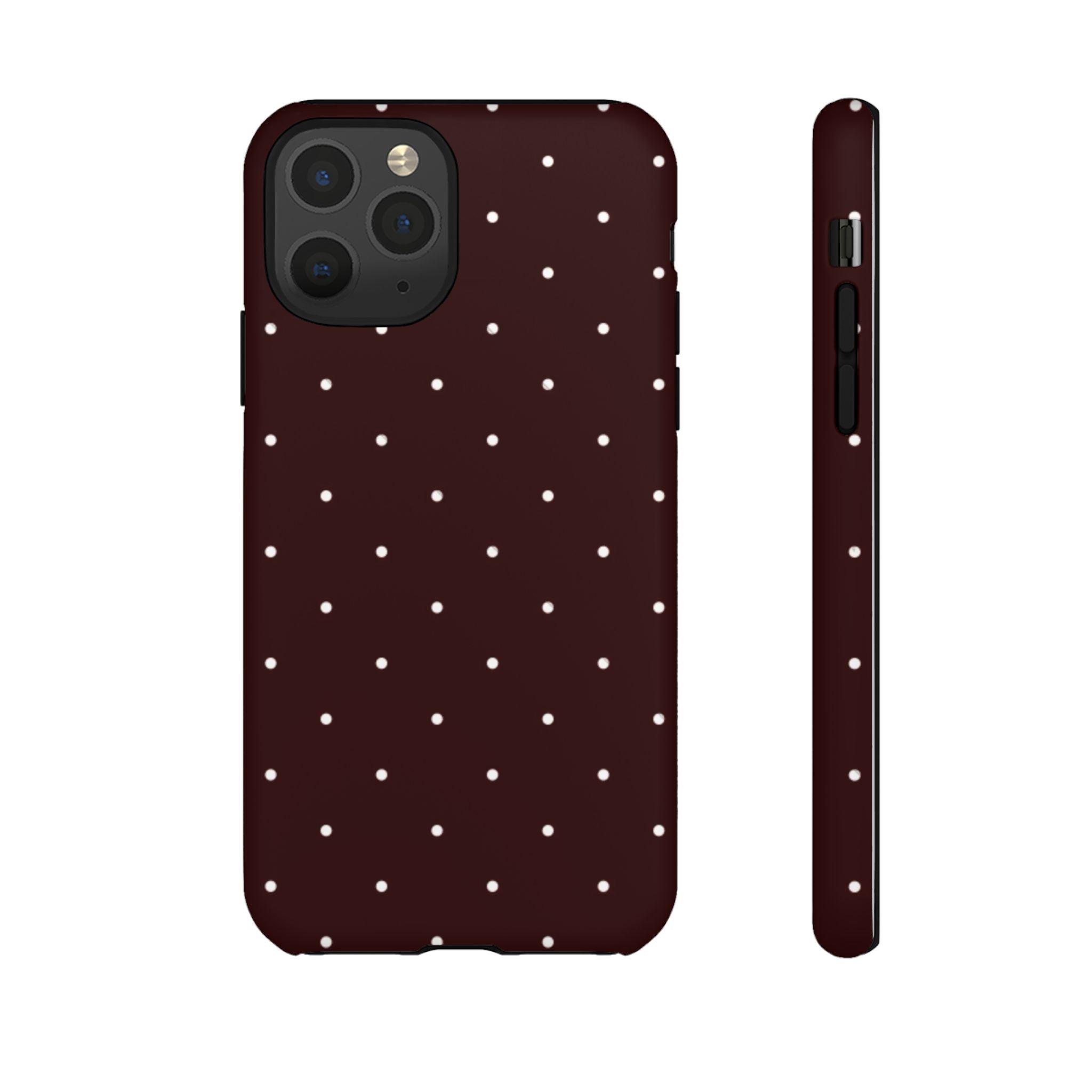 Berry Dots Premium Tough Shining Phone Case (Double Layer) Available For All iPhone Models