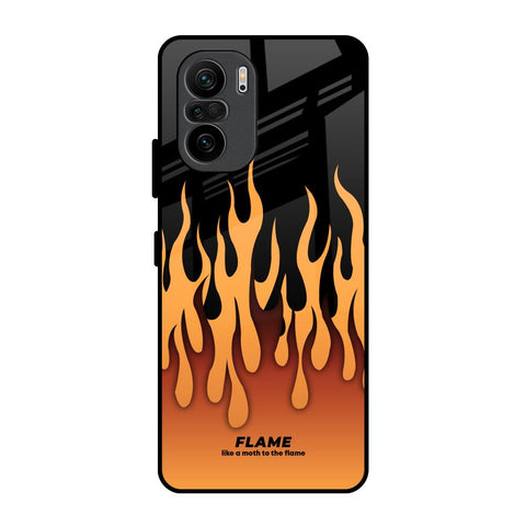 Fire Flame Glossy Case for Mi 11X